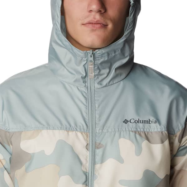 Veste randonnée COLUMBIA FLASH CHALLENGER™ NOVELTY WINDBREAKER CAMO PRINT/NIAGARA