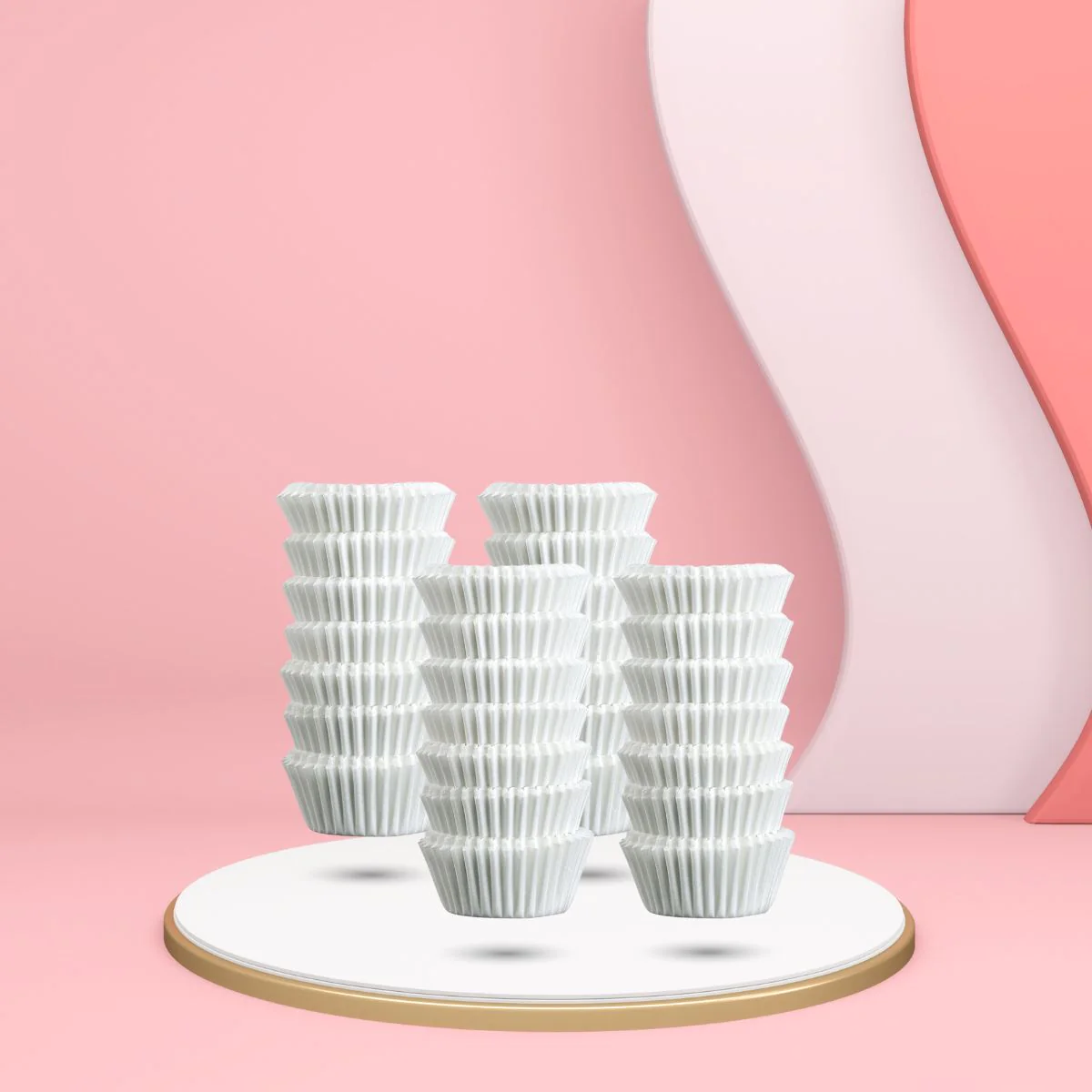 Lot de 480 mini moules à muffins en papier 3 cm Smart Pastry Zenker