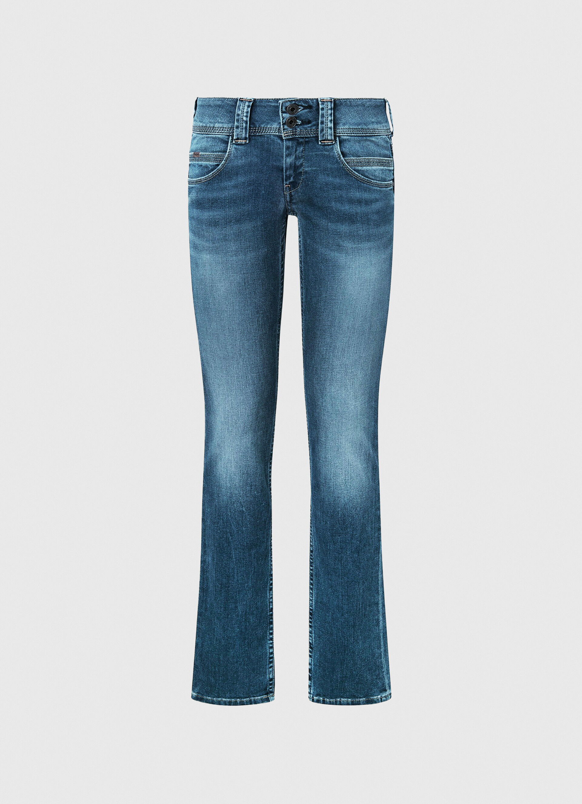 JEANS VENUS FIT REGULAR TIRO BAJO - denim