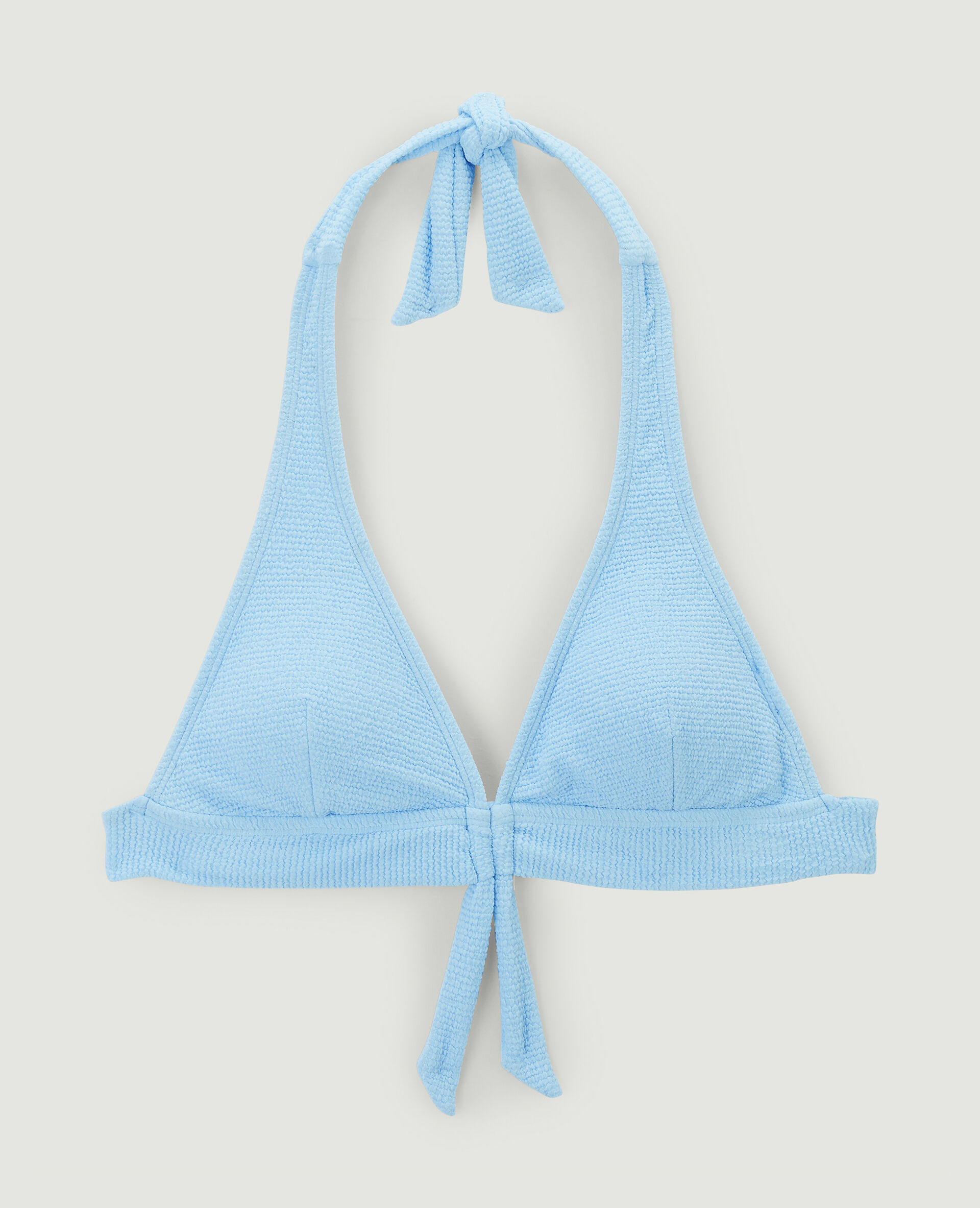 Haut de maillot de bain triangle - Bleu