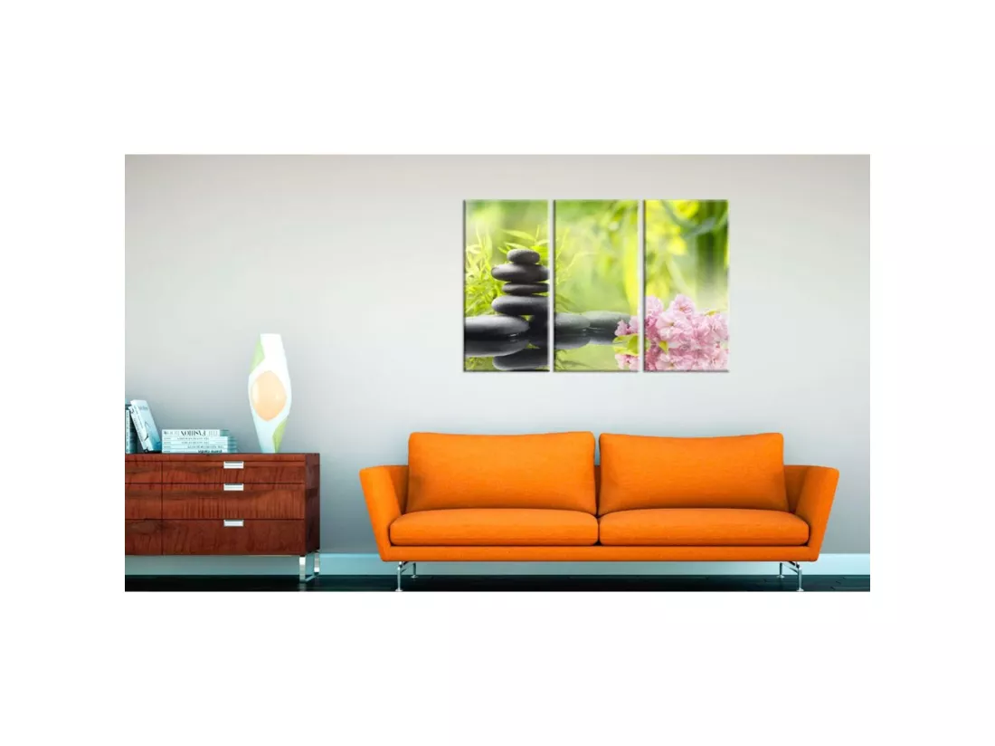 Tableau composition zen - 60 x 40 cm