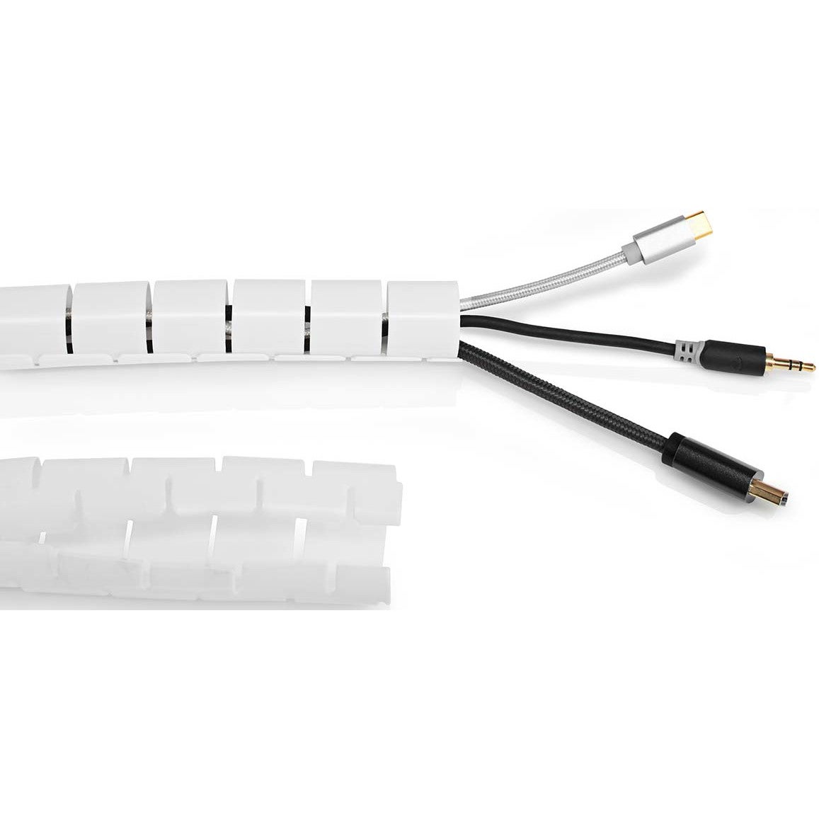Nedis CMSW2832WT200 spiraalband 32 mm 2 meter wit