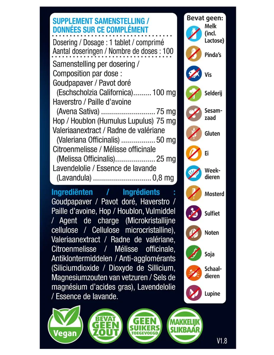 Nachtrust Tabletten 100 tabletten
