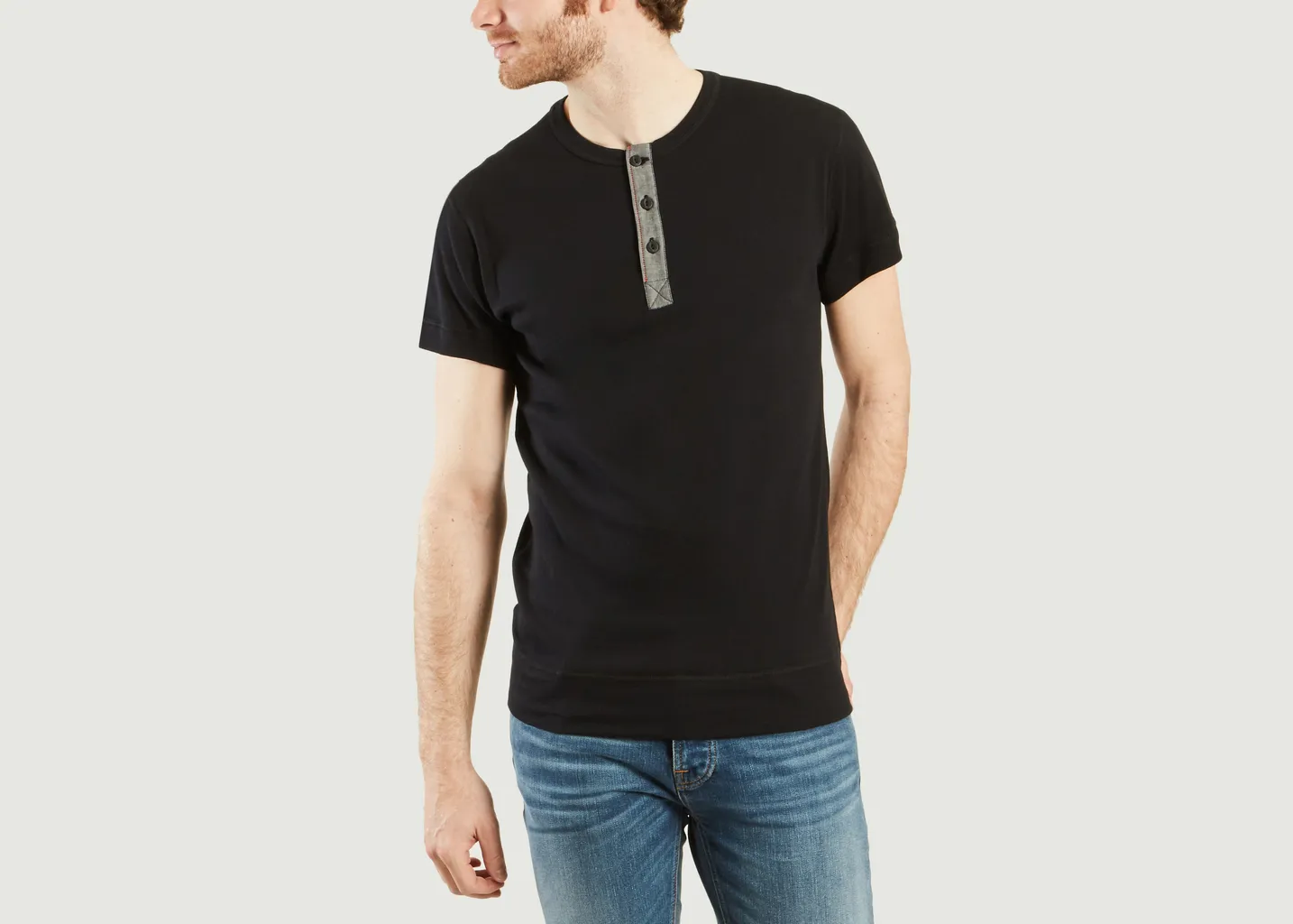 T-Shirt Henley Luzien Hemen