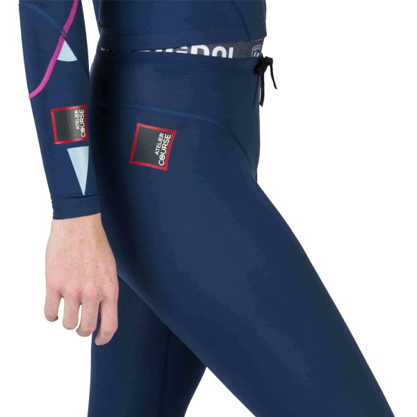 Collant ski de fond ROSSIGNOL W INFINI COMPRESSION RACE TIGH DARK NAVY