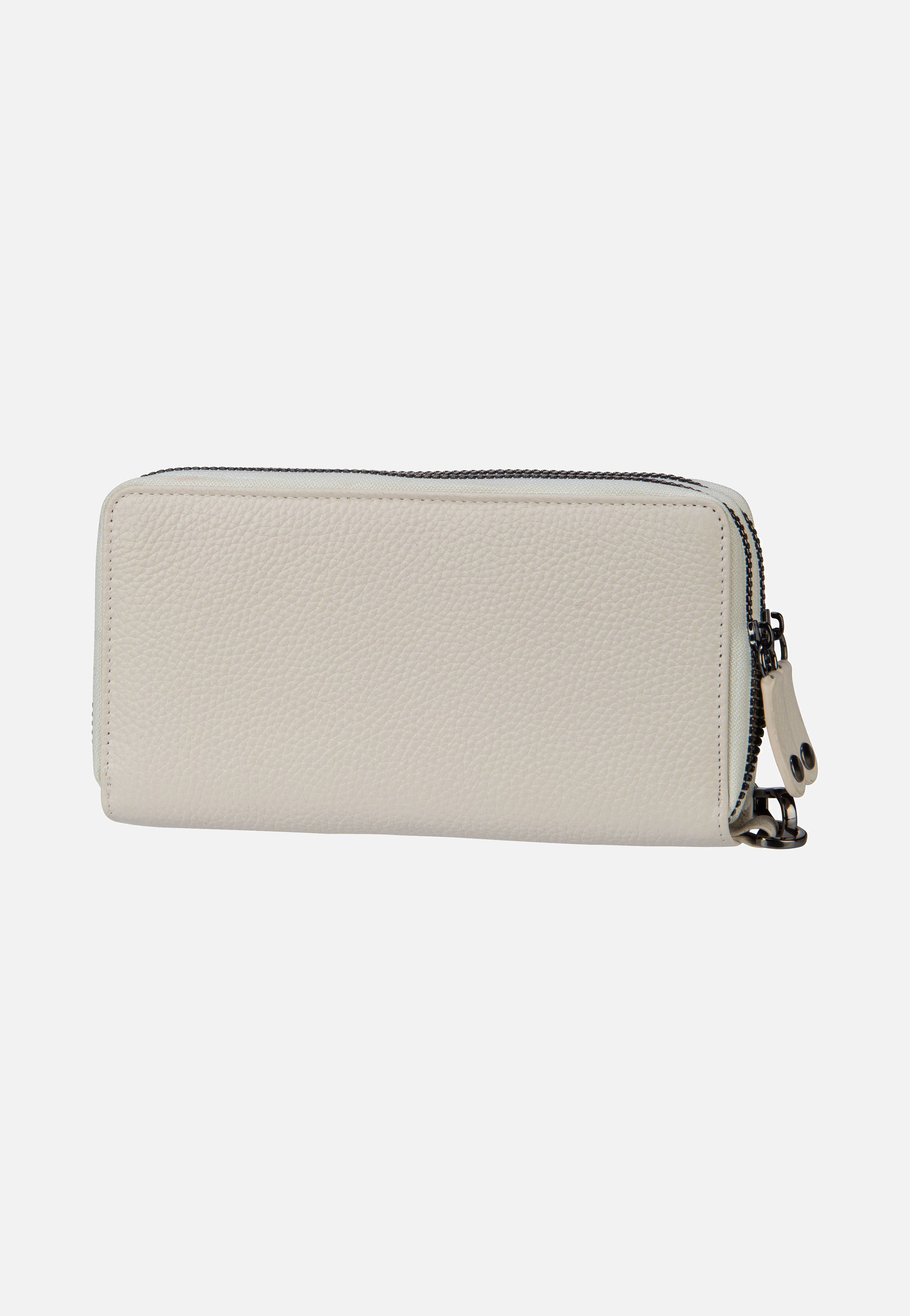 Elsa Ladies Double Zip Weiß - Portemonnaie