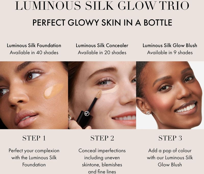 Armani - Luminous Silk Foundation - Beige - 30 ml