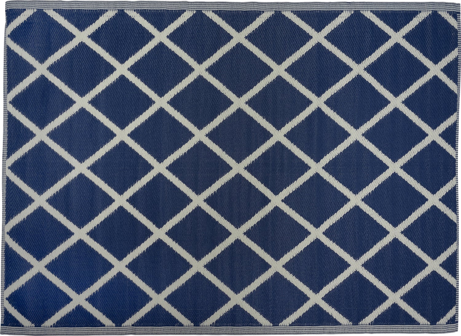 Intratuin buitenkleed Donna blauw / beige 150 x 210 cm