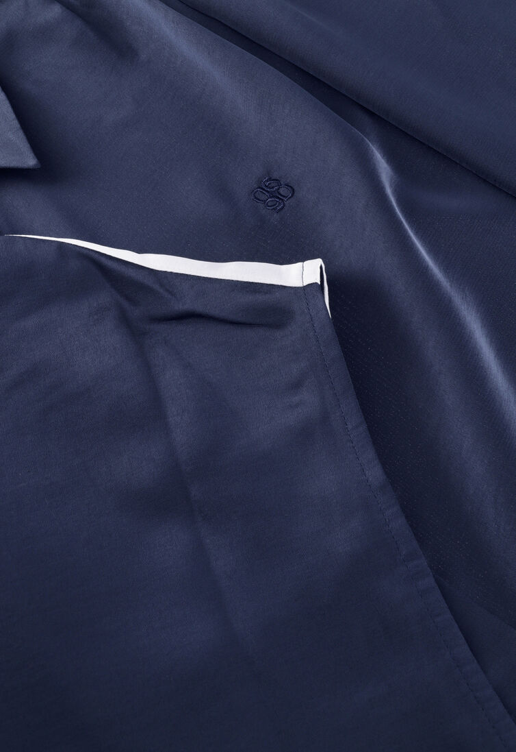 blauwe dante6 blouses siren tie knot shirt