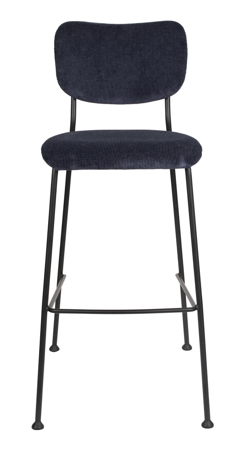 zuiver Barhocker BENSON Höhe 102,2 cm blau