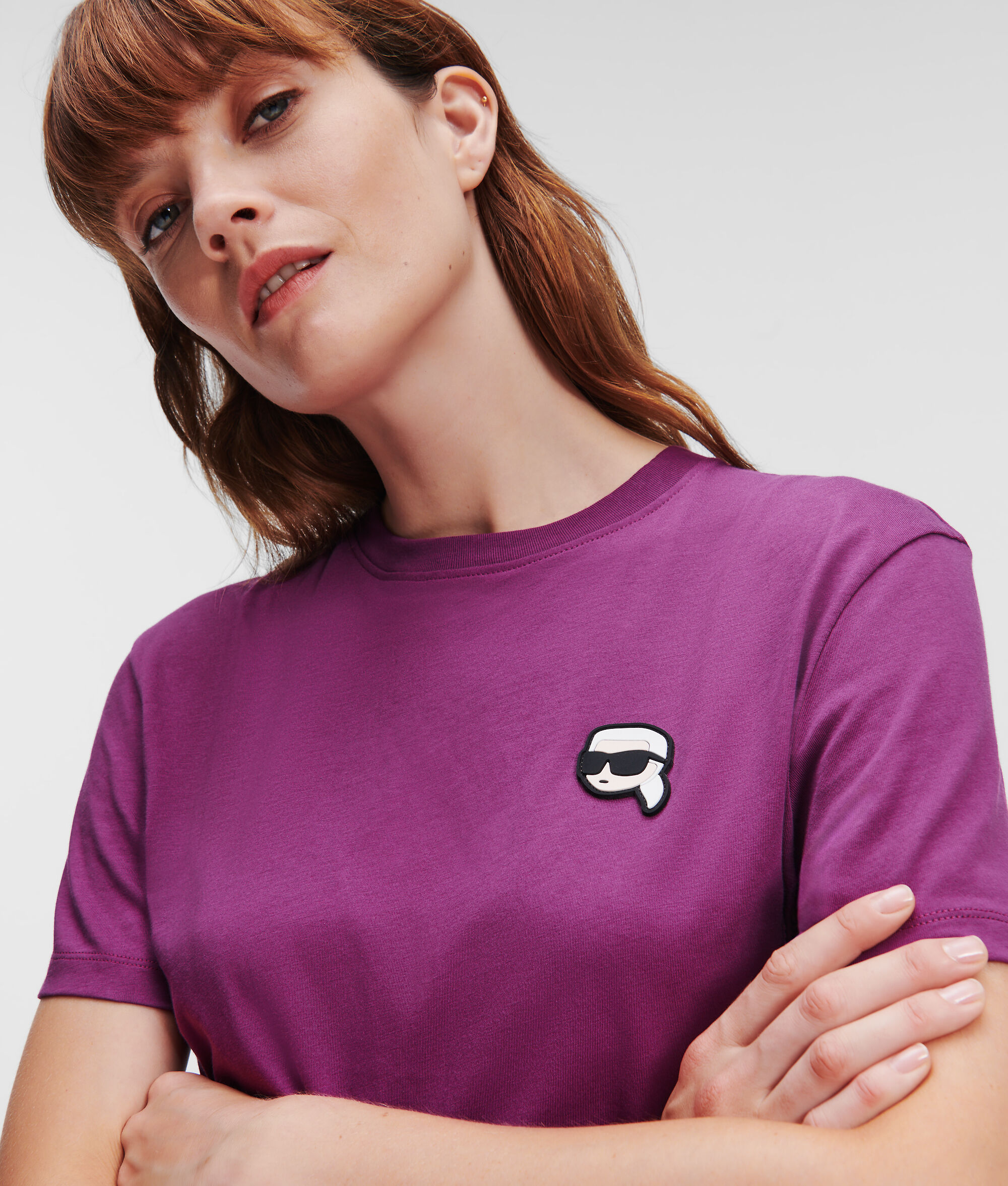 T-SHIRT OVERSIZE AVEC EMPIÈCEMENT K/IKONIK KARL