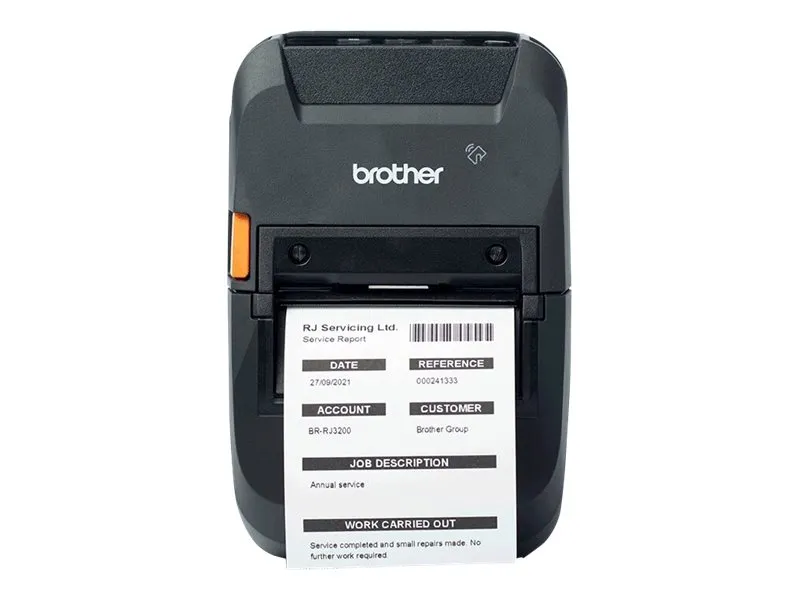 Brother RJ-3250WBL Mobil label- & kvitteringsprinter