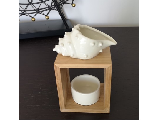 ZEN AROME - Diffuseur d'huiles essentielles Brûle parfum série naturéa - shell