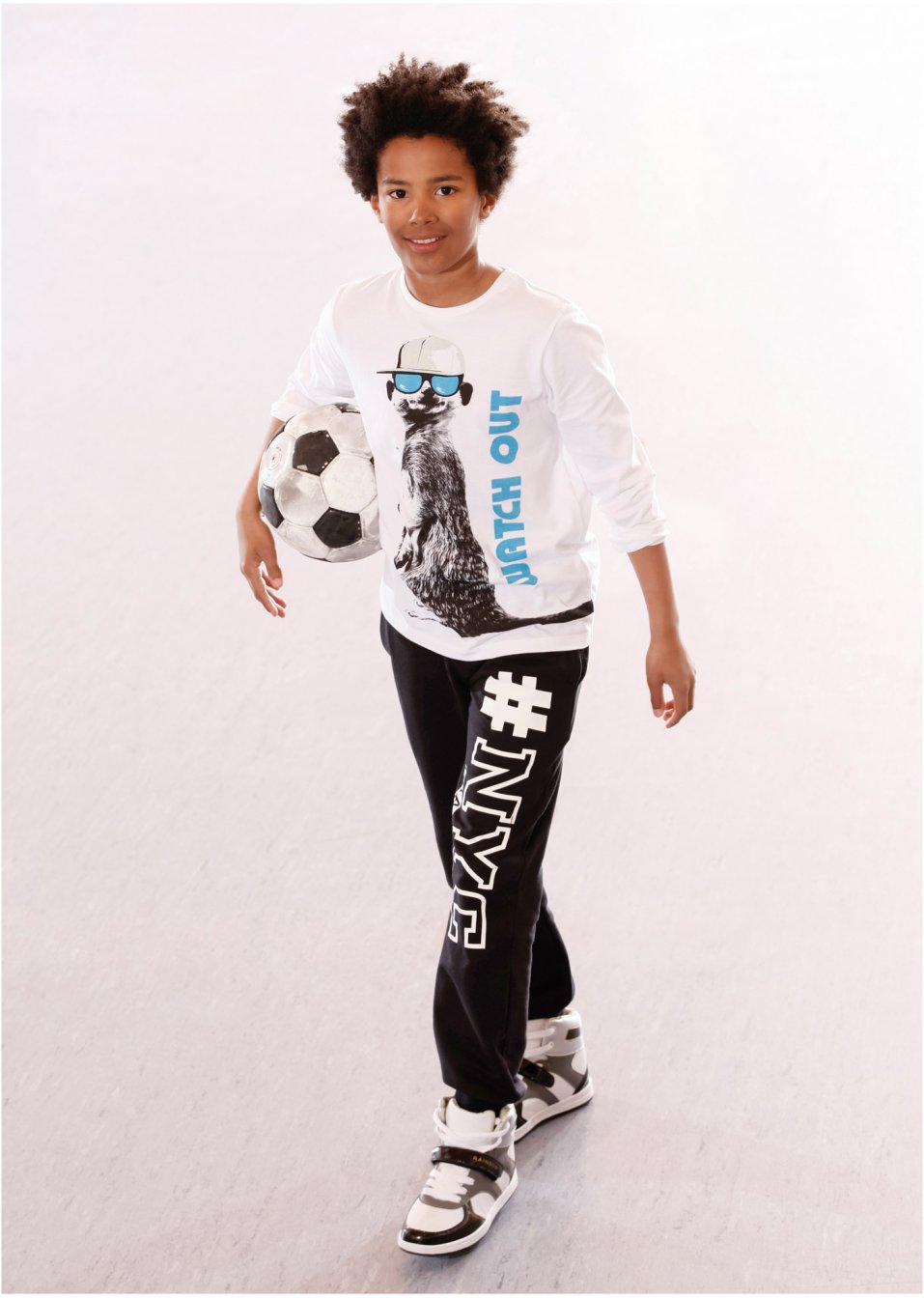 Pantalon sweat avec imprimé