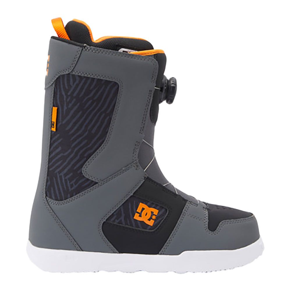 DC Shoes PHASE - Boots snow Homme grey/black/orange
