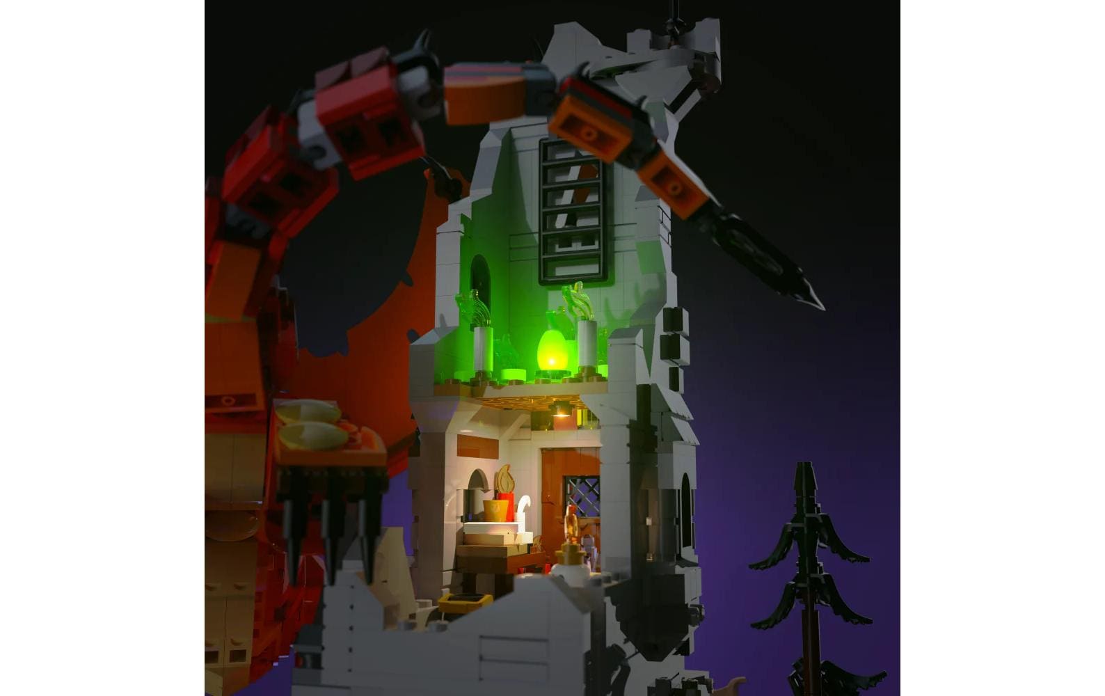 LED-Licht-Set für LEGO® LMB 2.0 für 21348 Dungeons & Dragons<br>Beleuchtungs-Kit