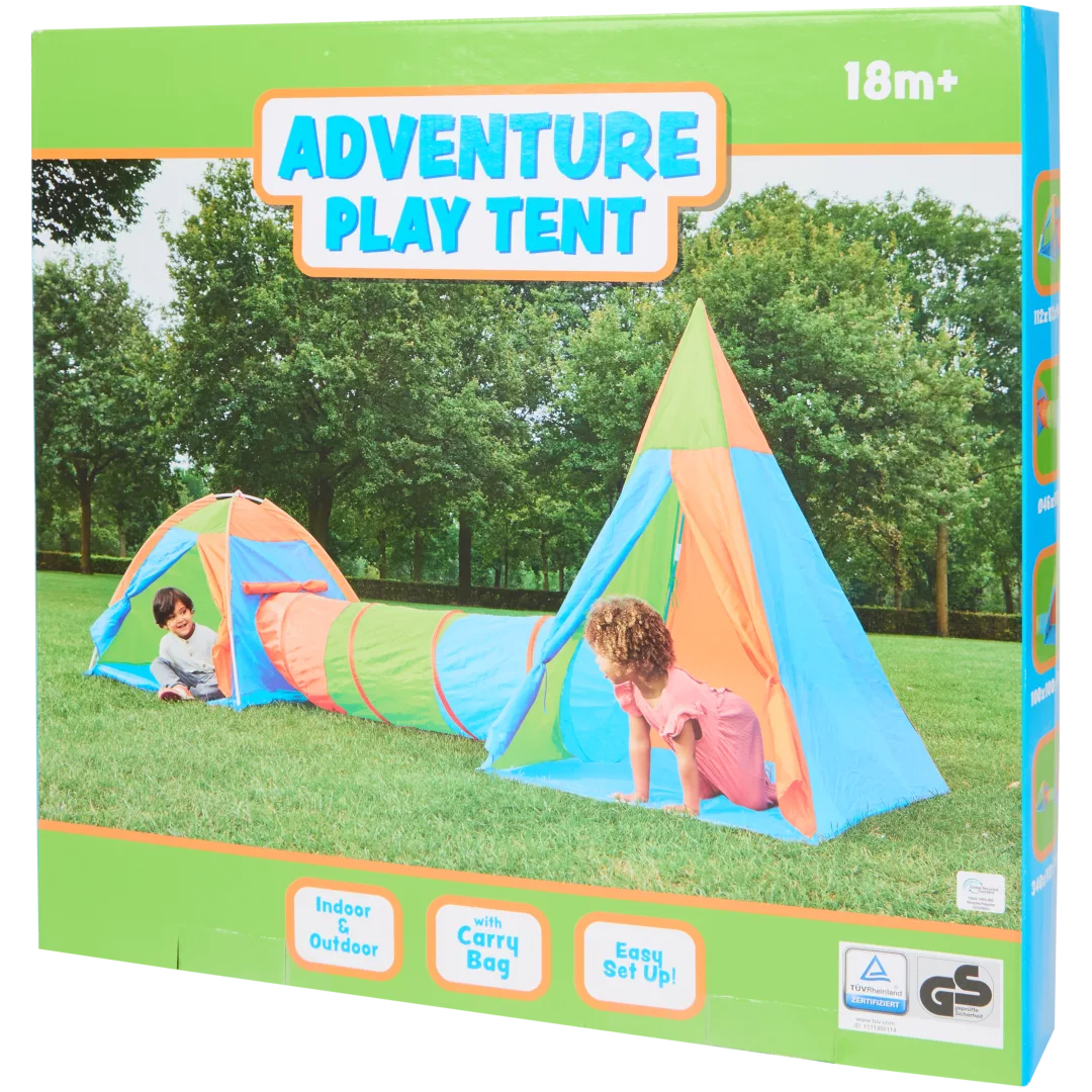 Tente de jeu avec tunnel Mini Matters