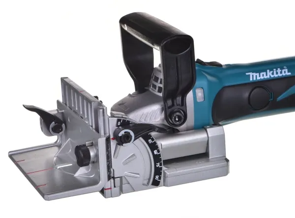 Makita DPJ180 - universalfræser 18V li-ion - AKKU - 100 mm - intet batteri - 18 V - Uden batteri og oplader - SOLO