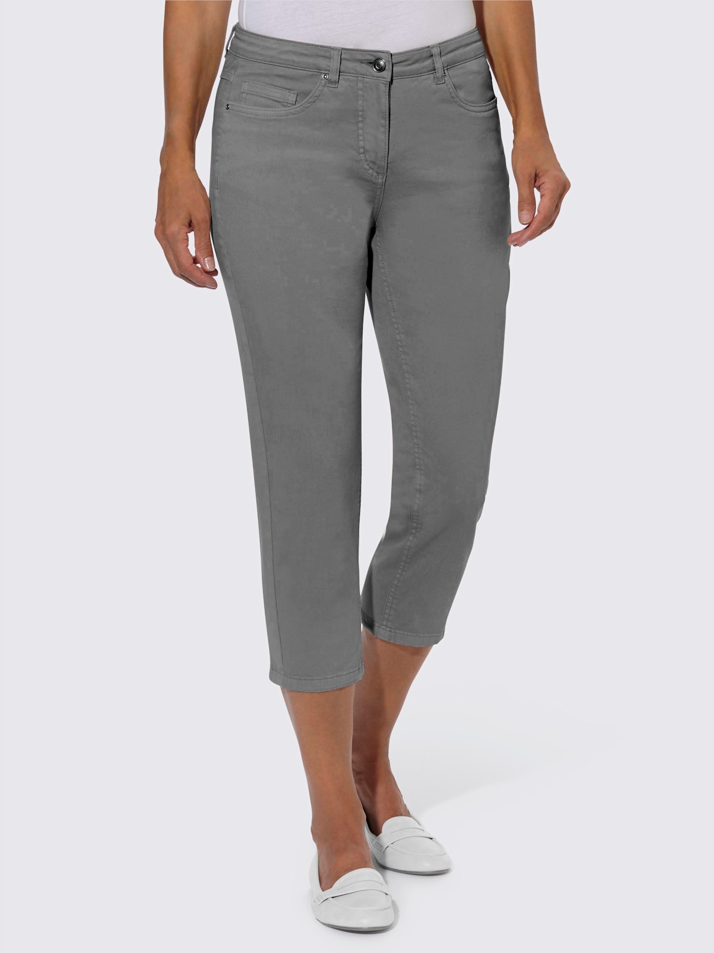 Jean 3/4 qualité coton doux sur la peau