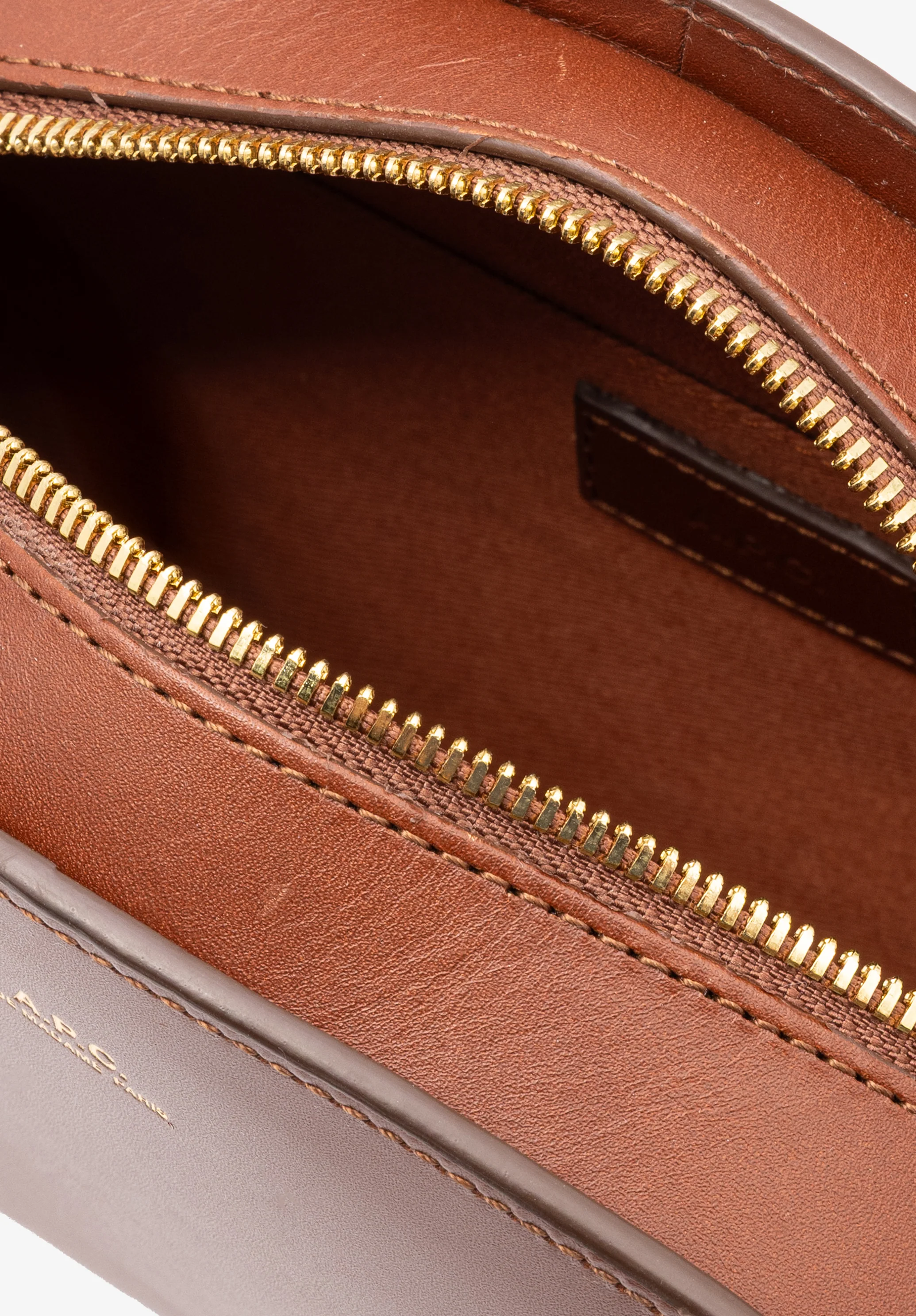 sac demi-lune - Noisette