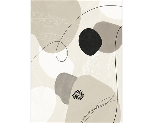 Canvas print Steenoppervlakken 57x77 cm