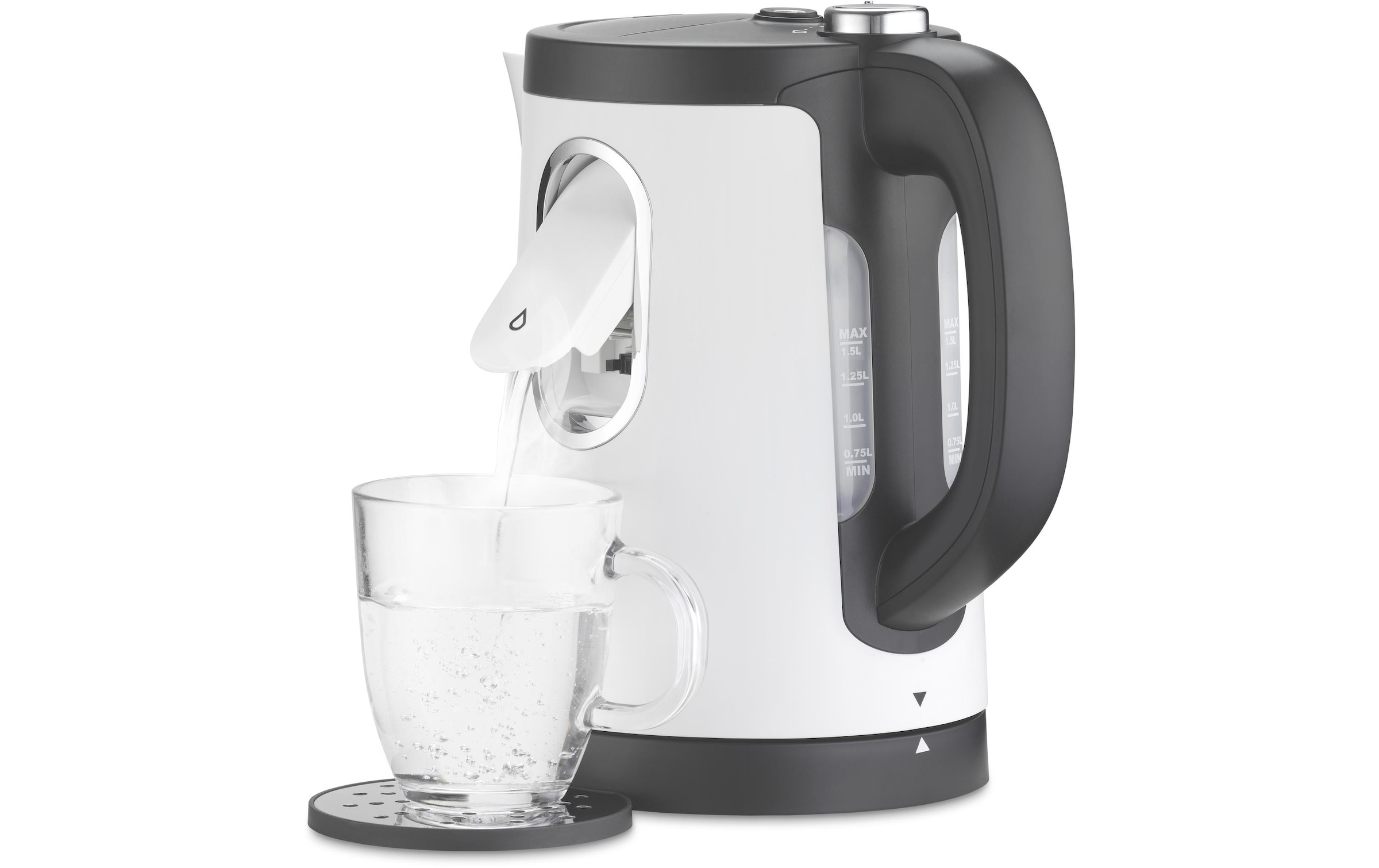 Trisa Wasserkocher »2 in 1 Perfect Cup« 1,5 l 2400 W