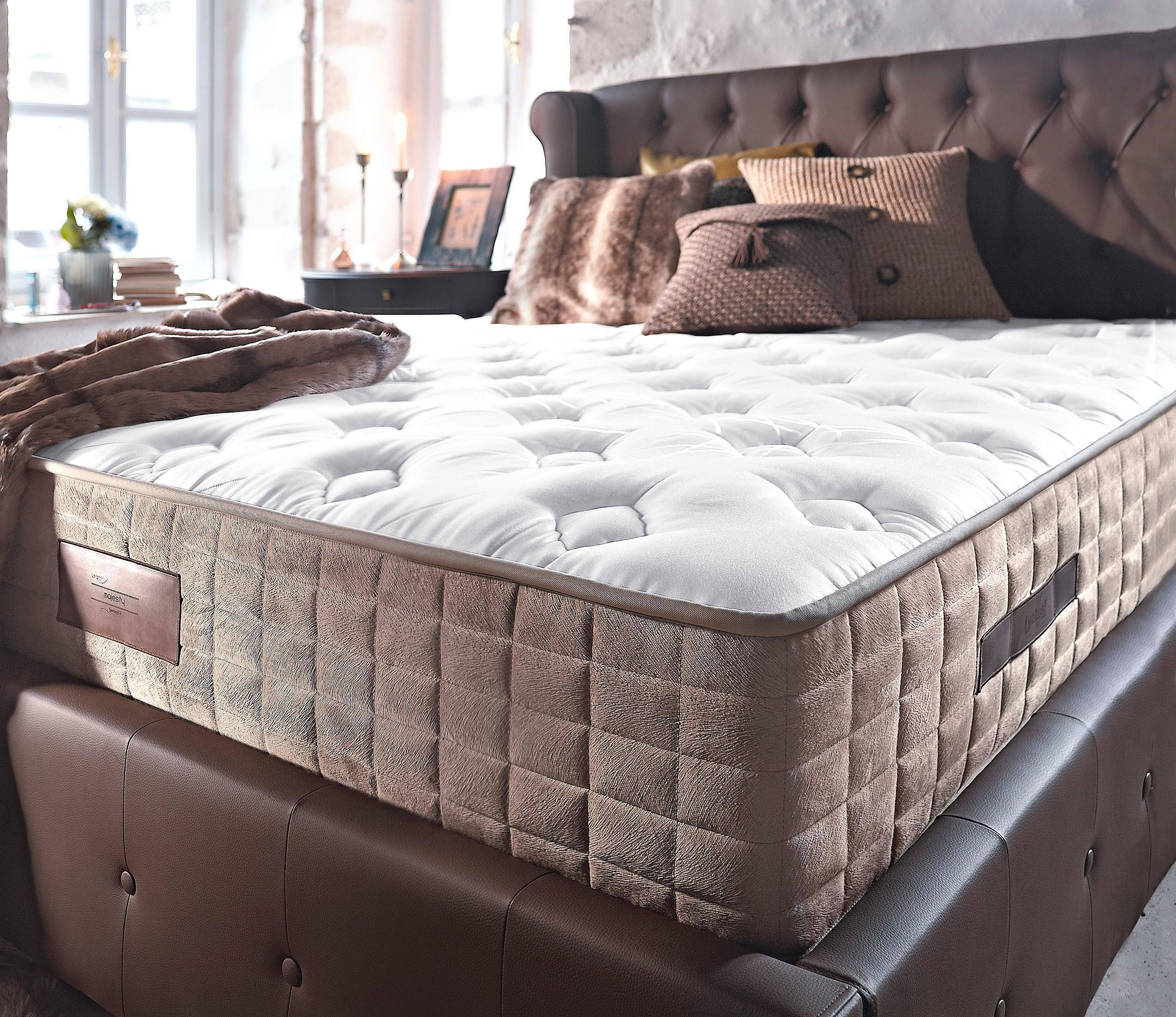 Bonnellfederkernmatratze YATAS BEDDING Majestät Luxus Matratze 90x200