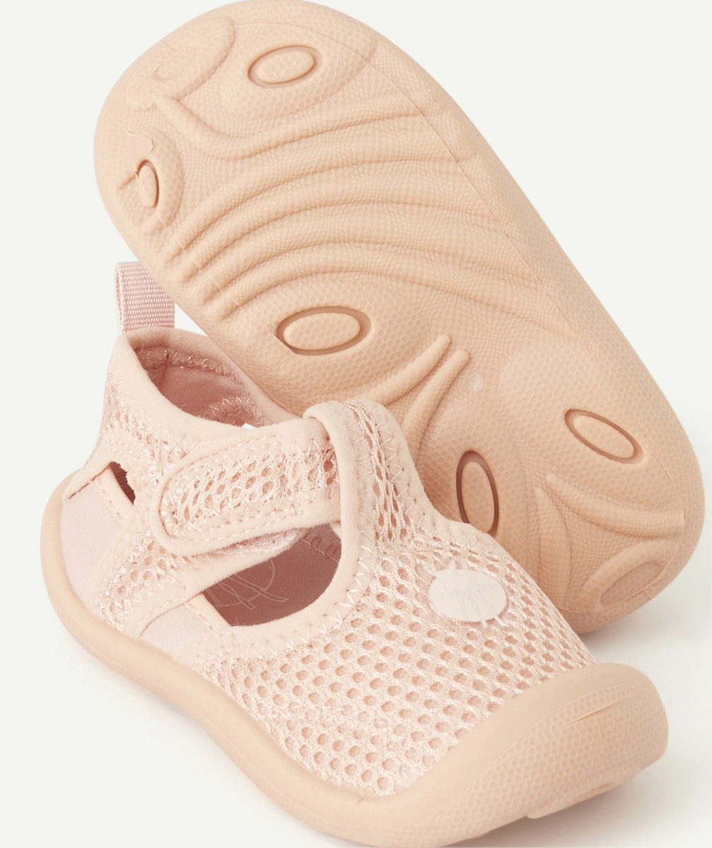 LASSIGCHAUSSURES DE PLAGE BÉBÉ FILLE AVEC SCRATCH ROSE