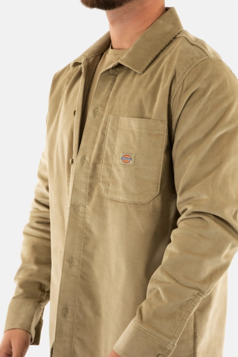 Chemise dickies corduroy khk1 khaki