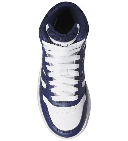 adidas Performance Sko - Hoops 3.0 Mid K - Hvid/Bl?