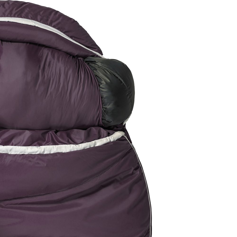 Grüezi Bag Biopod DownWool Subzero 175 Schlafsack berry