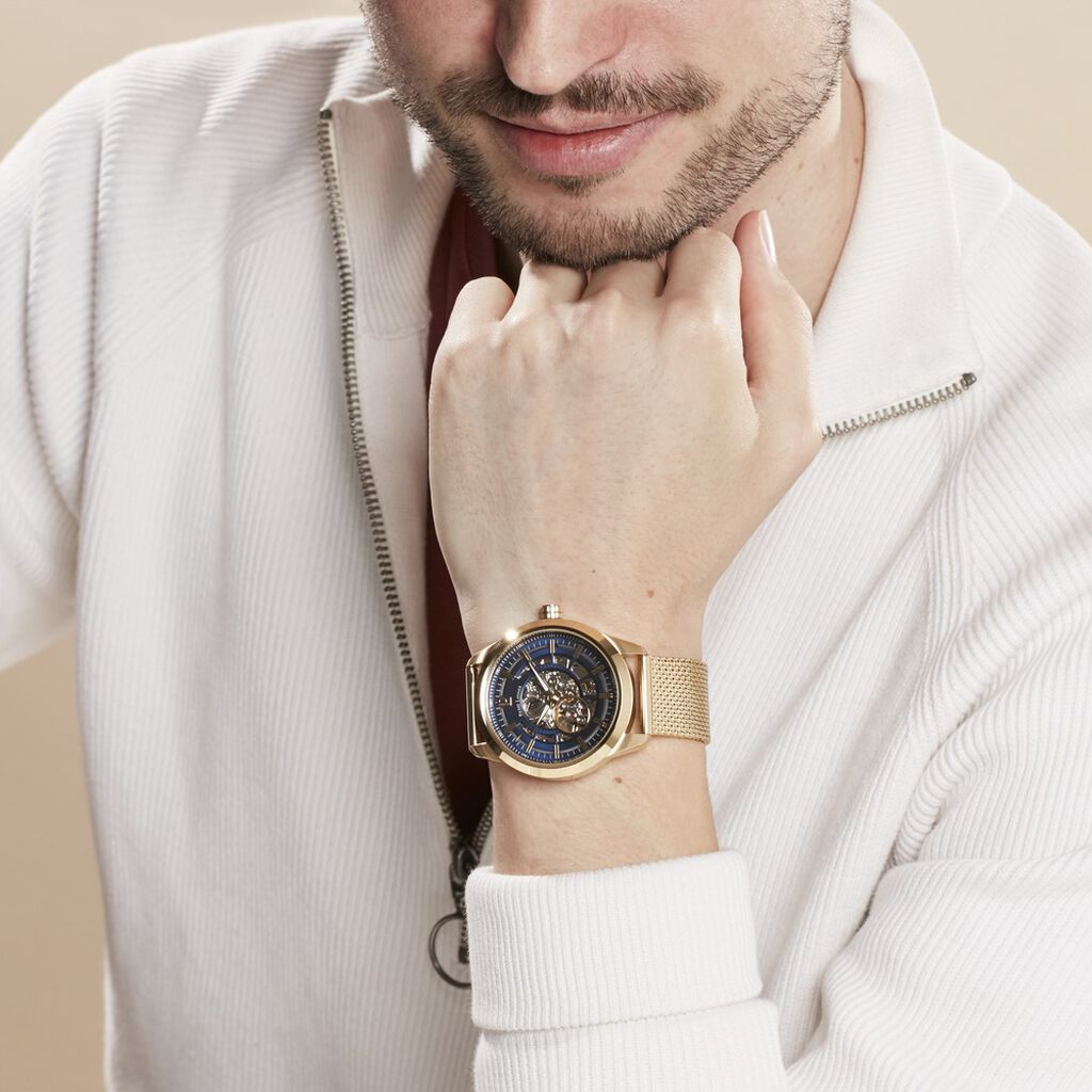 Montre Pierre Lannier Automatic Bleu