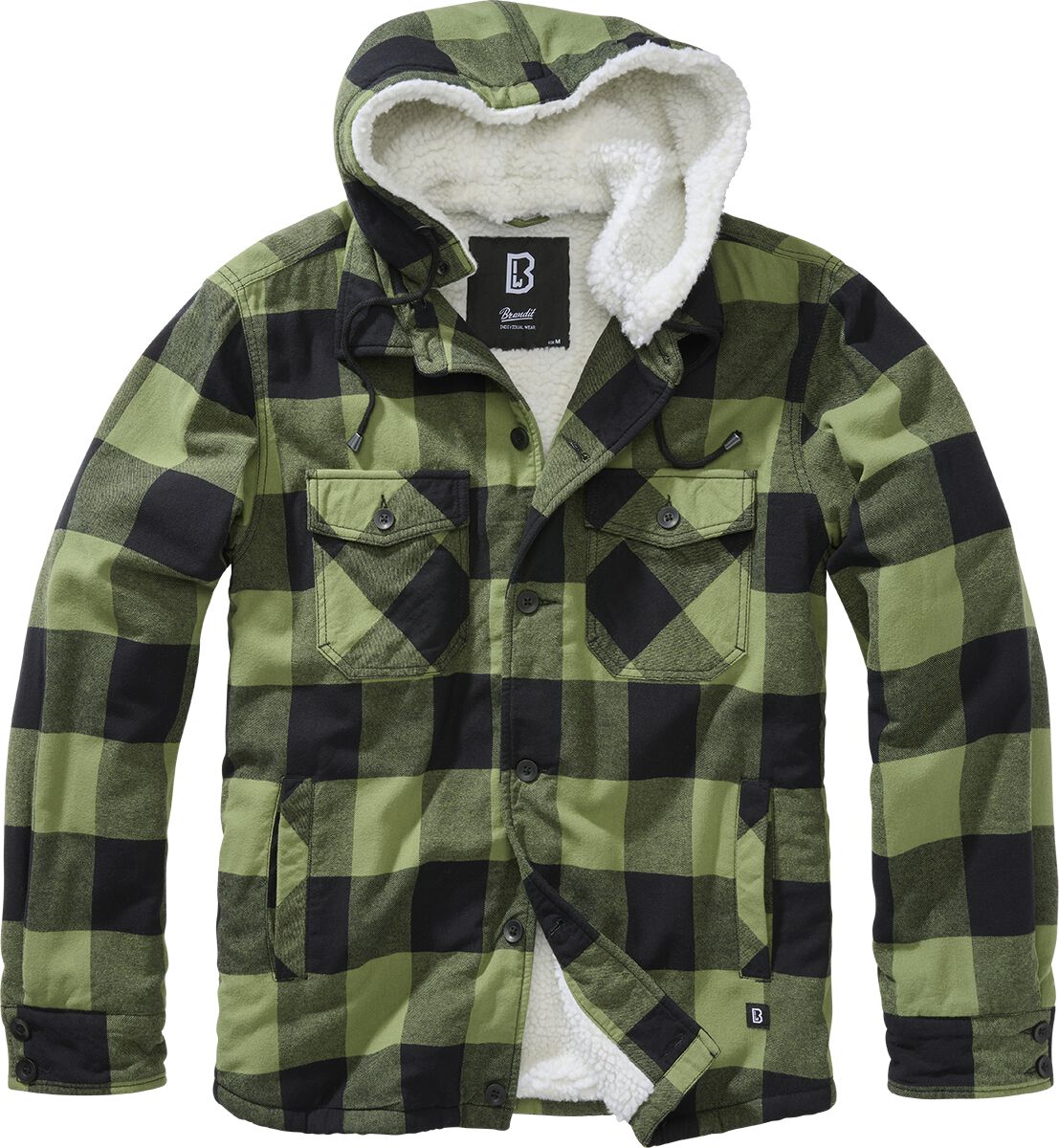 Veste Bûcheron À Capuche | Brandit Veste mi-saison
