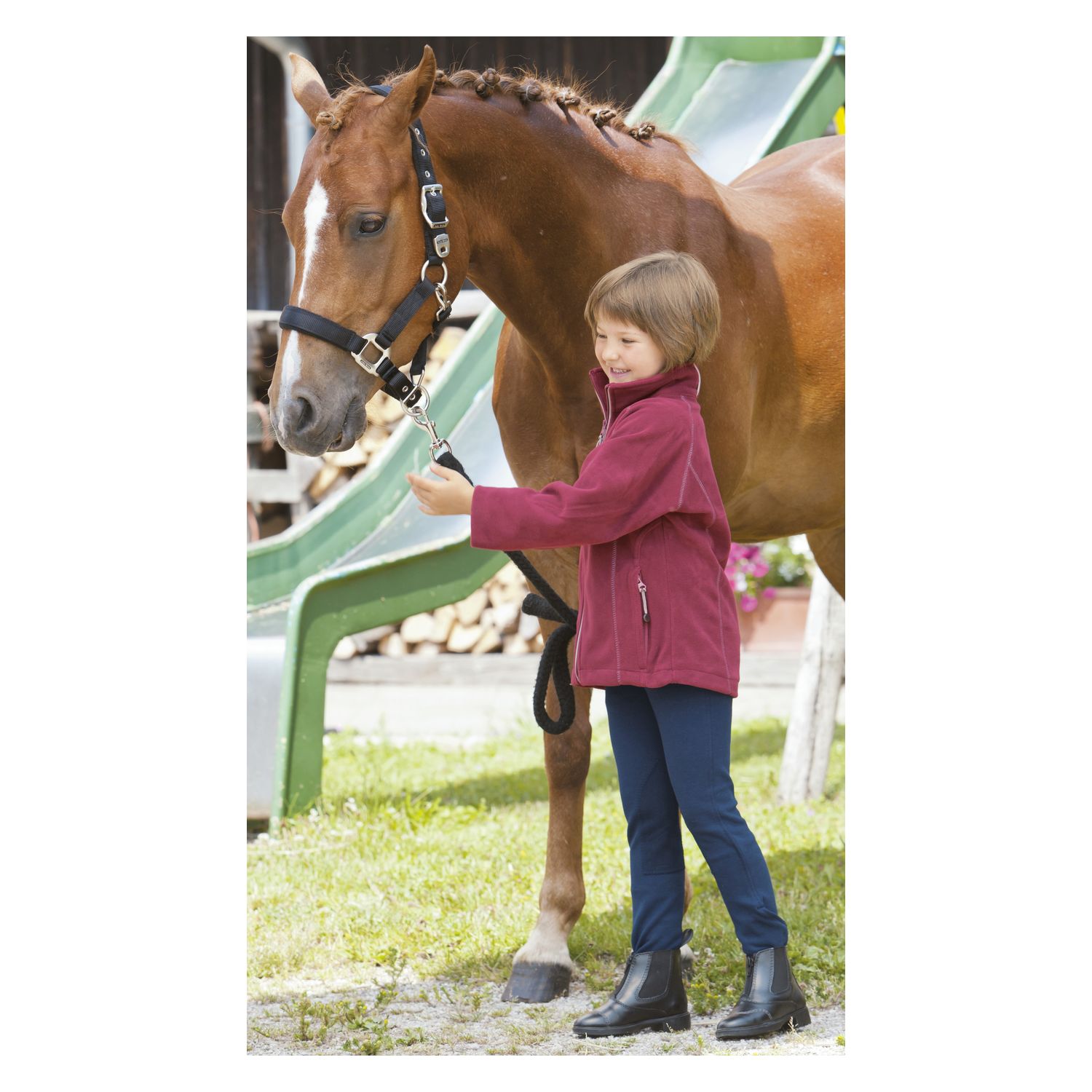 black forest Kinderreithose - marine