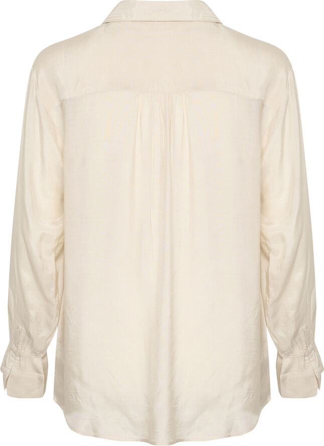 Cream CRArina Shirt Ancient scroll