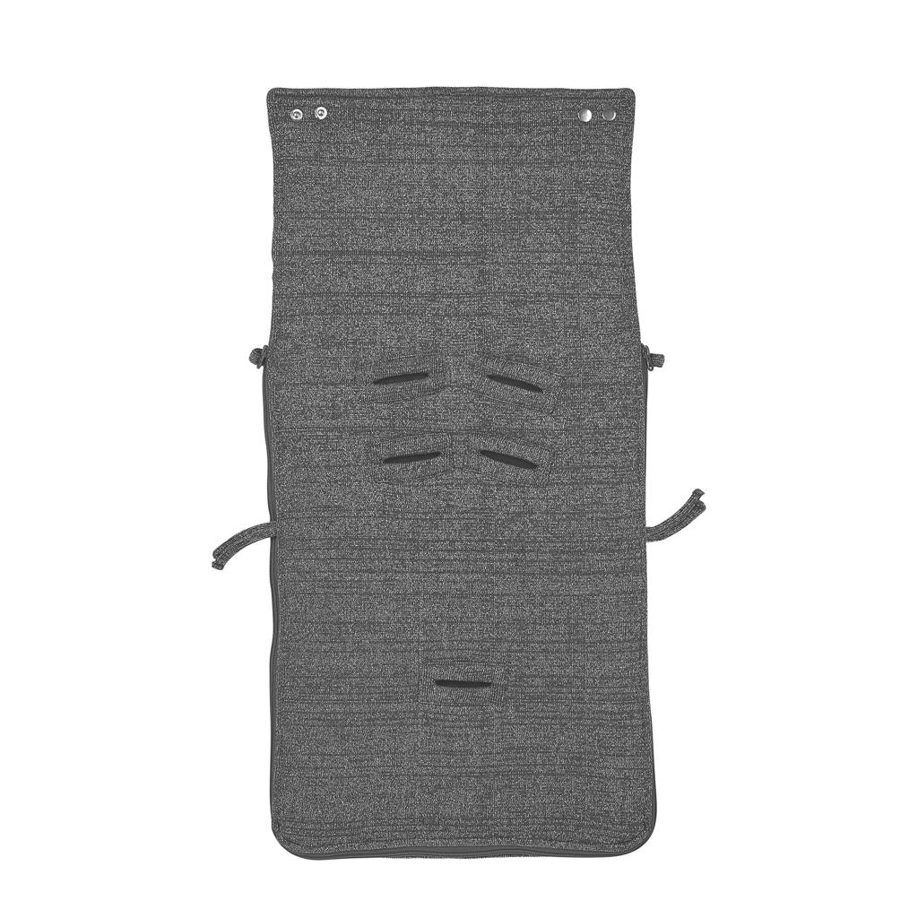 Knit Basic deluxe voetenzak groep 0 antraciet
