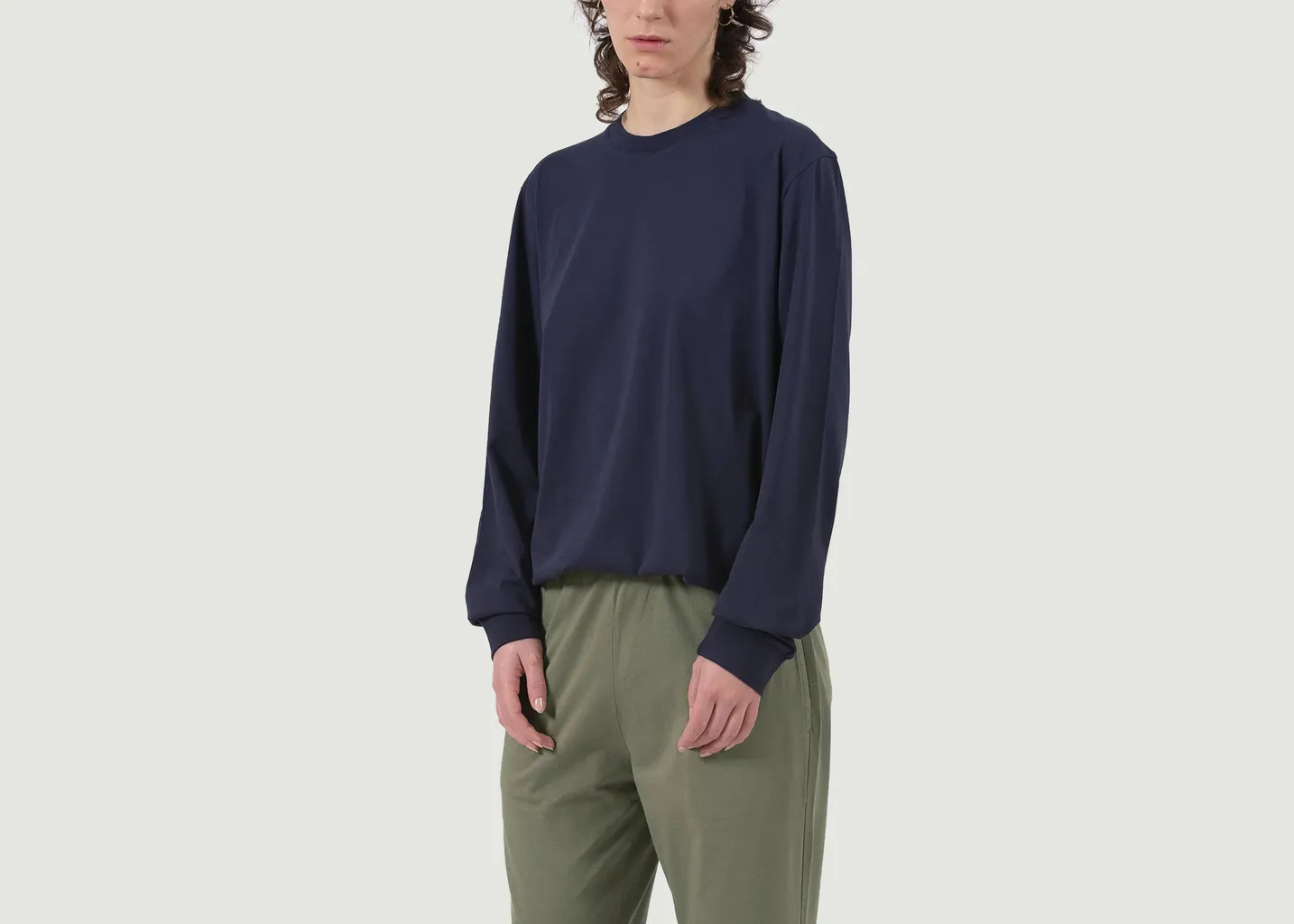 T-shirt Manches Longues Sagace Talc Paris