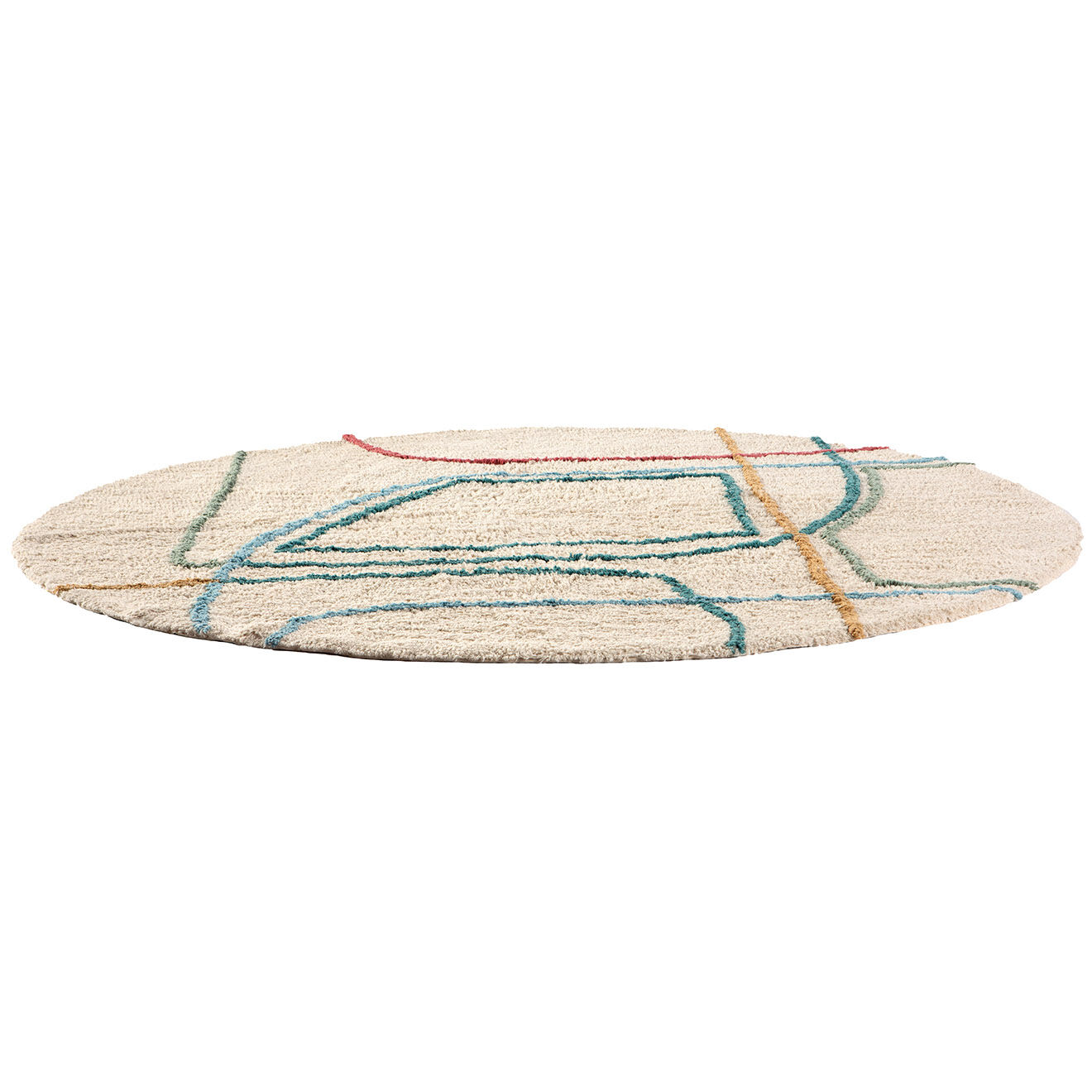 Vivaraise Tapis Isac multicolore - D. 160 cm