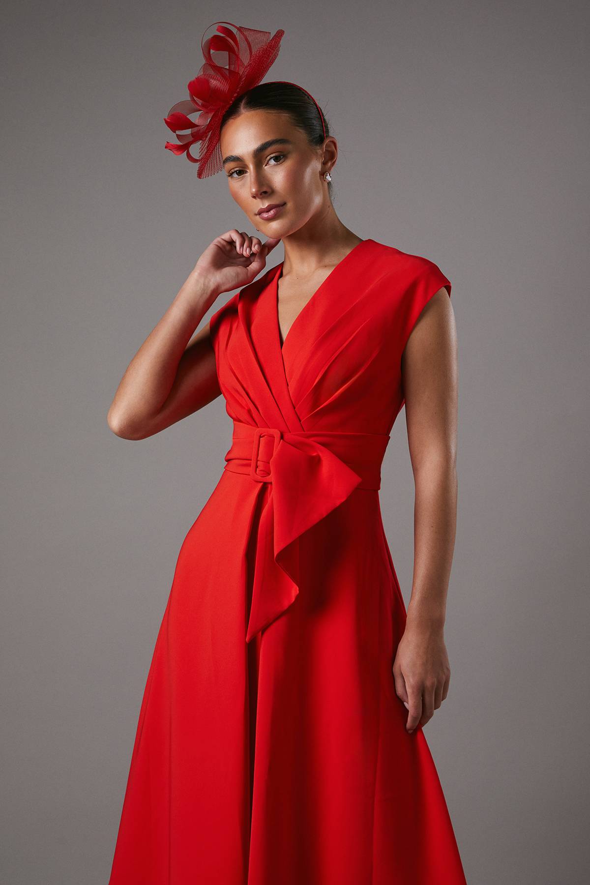 Coast Robe Crêpe à Ceinture
