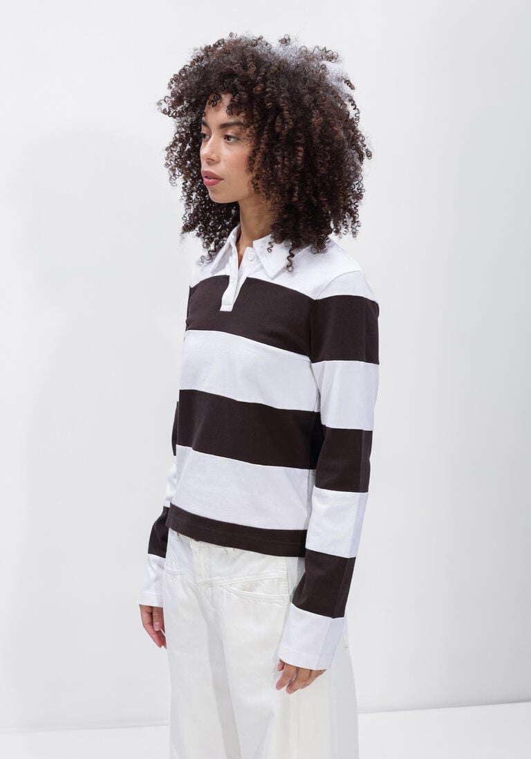 witte axel arigato truien/vesten karla polo sweatshirt