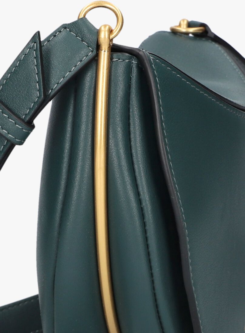 donkergroene wandler schoudertas kate bag