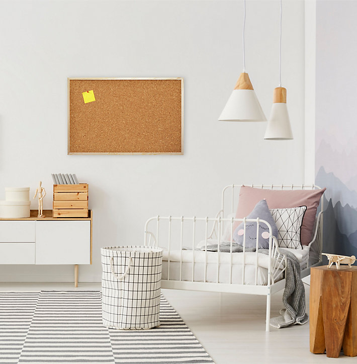 Tableau liège double face cork 4u l.60 x H.90 cm