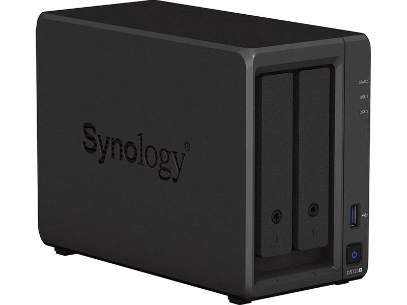 Synology NAS DiskStation DS723  2-bay Synology Plus HDD 12 Leistungsstarker NAS mit zwei Einschüben