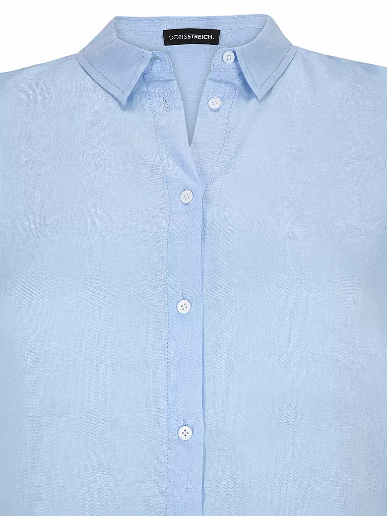 DORIS STREICH Leinenbluse hellblau