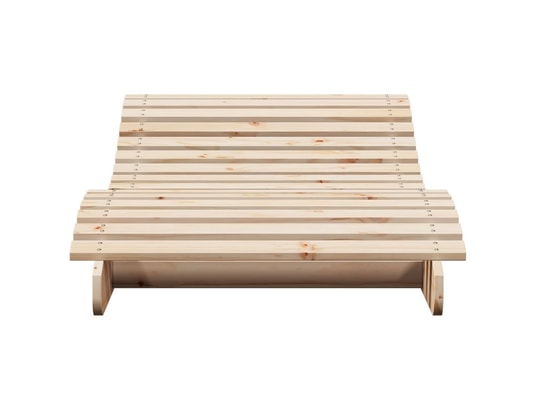 VIDAXL - Bain de soleil Chaise longue 205x80x31,5 cm bois massif de pin
