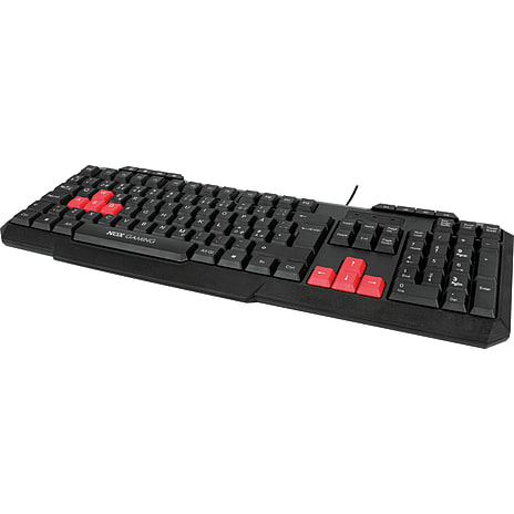 Nox 104 keys keyboard - rød