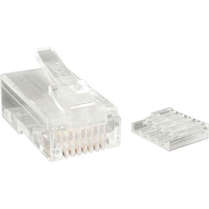 StarTech.com CRJ45C6STR50 connecteur de fils RJ-45 Transparent