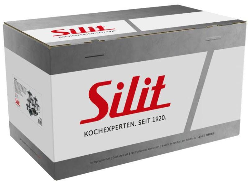 Silit Kochgeschirr-Set Alicante 10-teilig Topfset aus Edelstahl