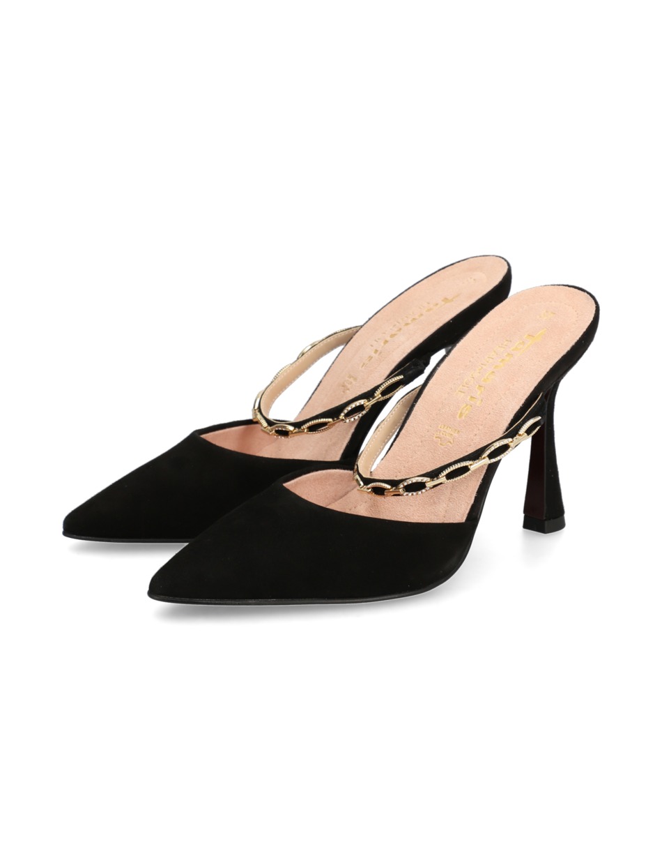Veloursleder Pantoffel