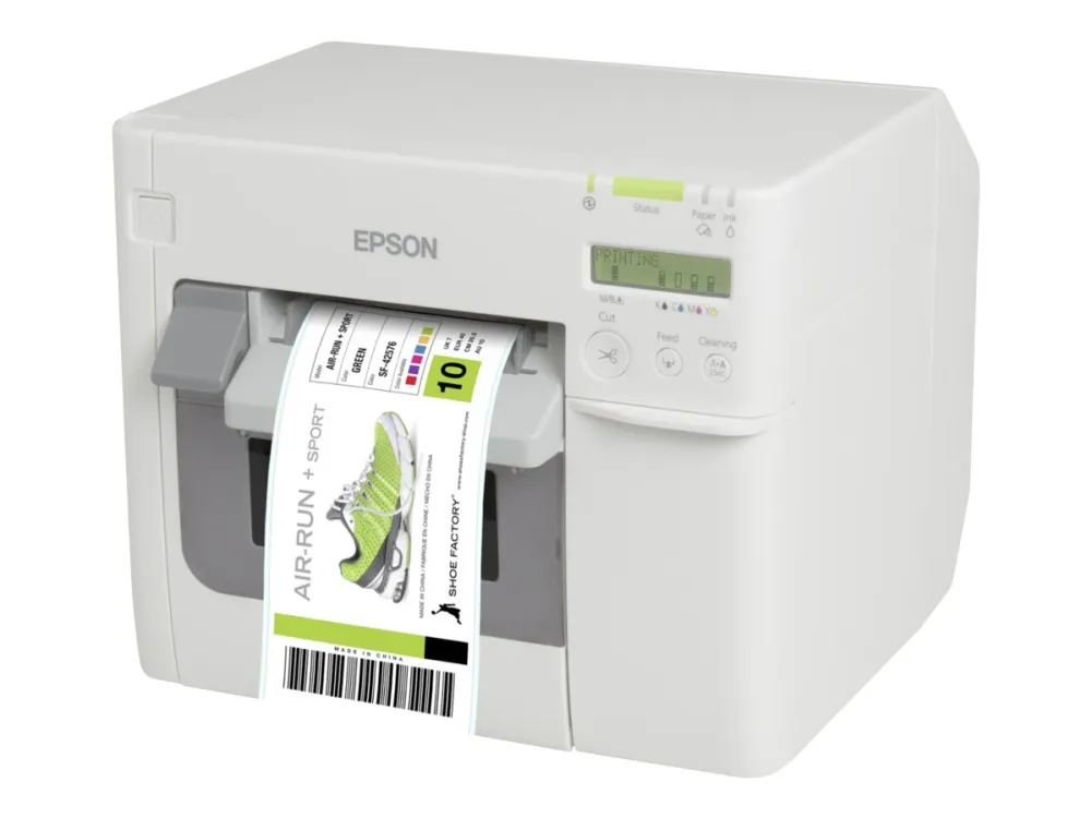 Epson TM C3500 - Etiketprinter - stikledning medfølger ikke fra Epson